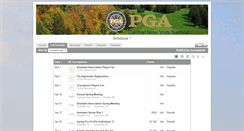 Desktop Screenshot of centralnypga.bluegolf.com