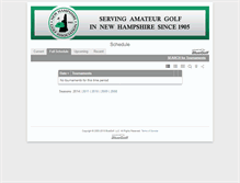 Tablet Screenshot of nhga.bluegolf.com