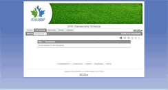 Desktop Screenshot of bcga.bluegolf.com