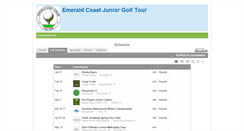 Desktop Screenshot of ecjg.bluegolf.com