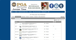 Desktop Screenshot of kyjrgolf.bluegolf.com