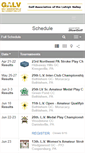 Mobile Screenshot of galv.bluegolf.com