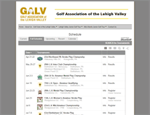 Tablet Screenshot of galv.bluegolf.com