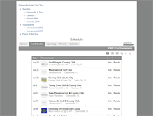 Tablet Screenshot of gainesvillejgt.bluegolf.com