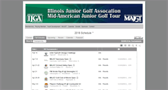 Desktop Screenshot of ijga.bluegolf.com