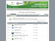 Tablet Screenshot of igf.bluegolf.com