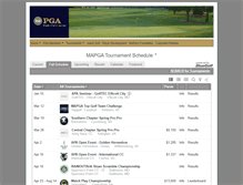 Tablet Screenshot of mapga.bluegolf.com