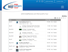 Tablet Screenshot of europro.bluegolf.com