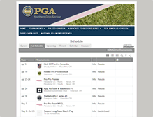 Tablet Screenshot of nopga.bluegolf.com