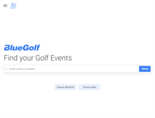 Tablet Screenshot of bluegolf.com