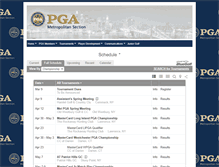 Tablet Screenshot of metpga.bluegolf.com