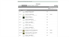 Desktop Screenshot of gulfpgajr.bluegolf.com