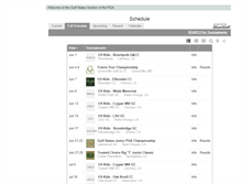 Tablet Screenshot of gulfpgajr.bluegolf.com