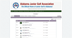 Desktop Screenshot of alajga.bluegolf.com